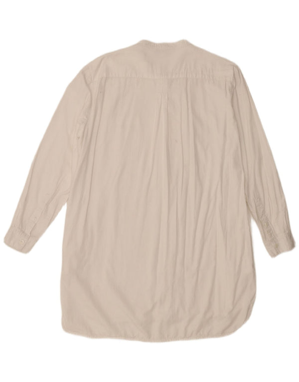 French Connection Vestido camisero para mujer UK 44 Large Lyocell blanco