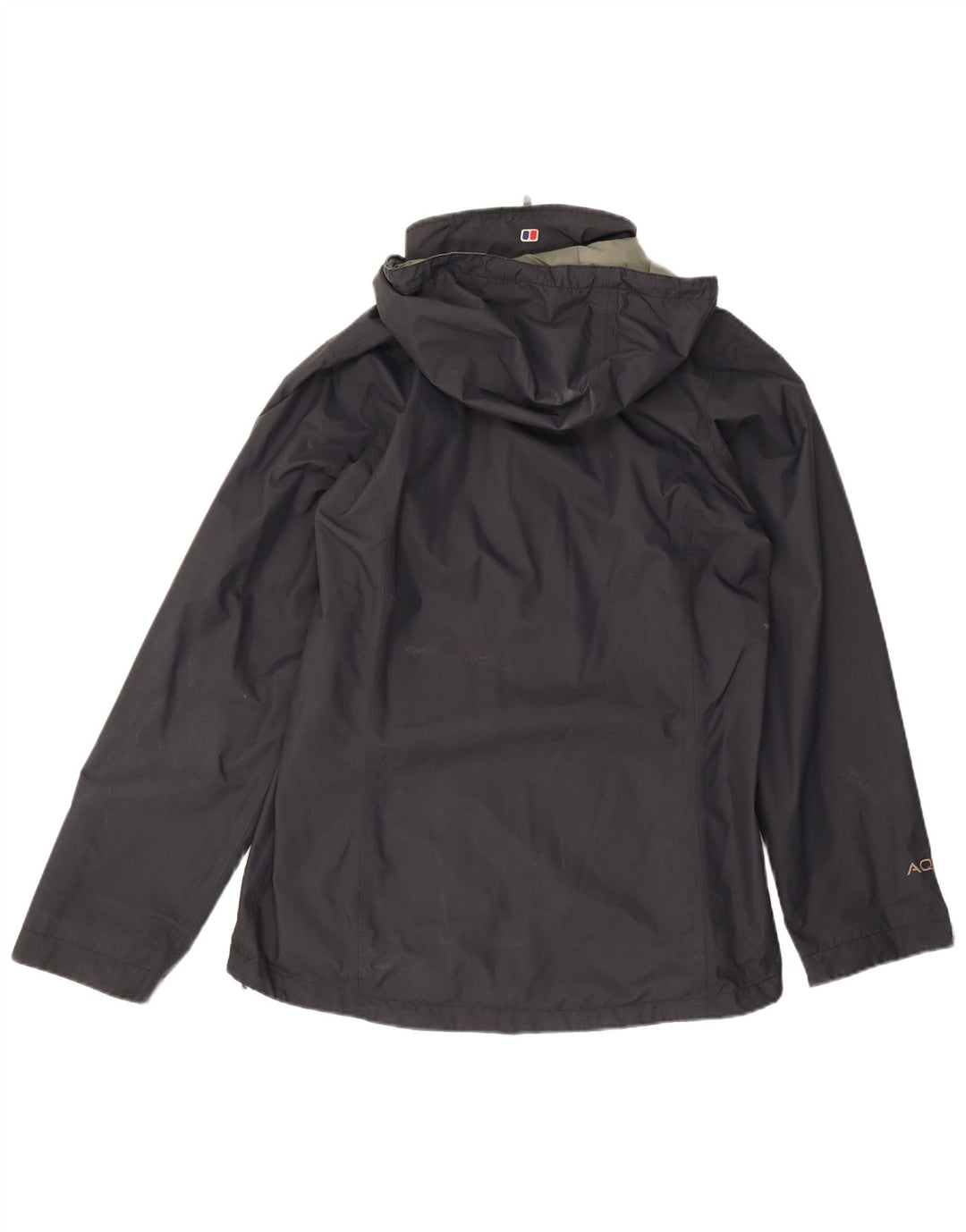 Berghaus Chaqueta impermeable con capucha para mujer UK 46 Large Poliamida azul marino