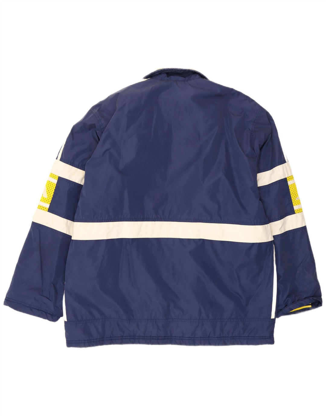 Adidas Chaqueta acolchada gráfica para hombre UK 40/42 Medium Blue Colourblock