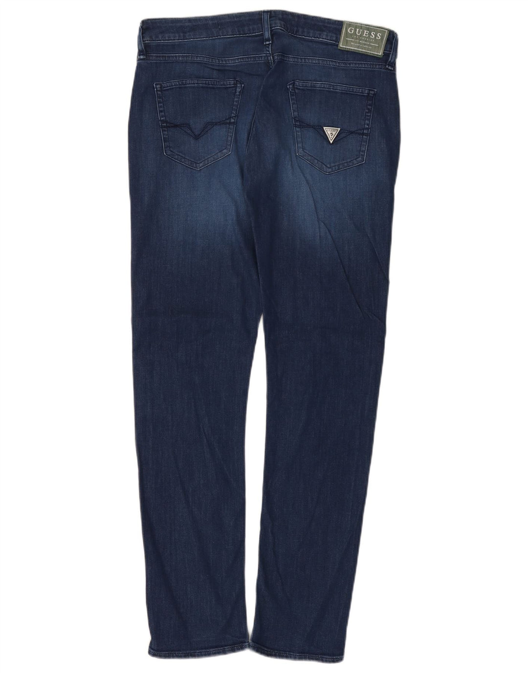 Vaqueros Guess Mujer Slim W32 L31 Azul Marino Algodón