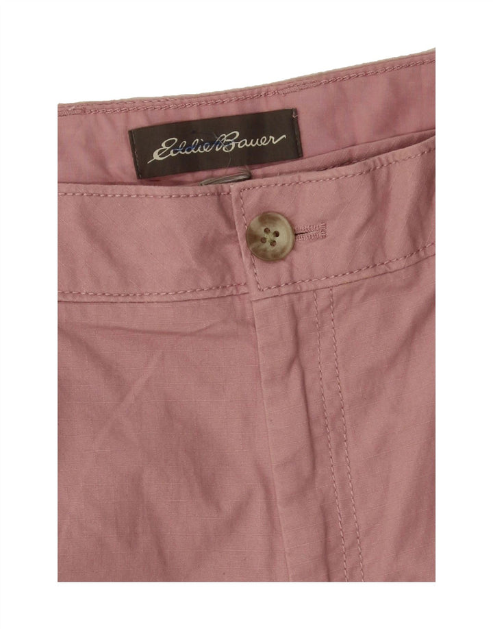 EDDIE BAUER Womens Cargo Shorts W40 2XL Pink Vintage Eddie Bauer and Second-Hand Eddie Bauer from Messina Hembry 