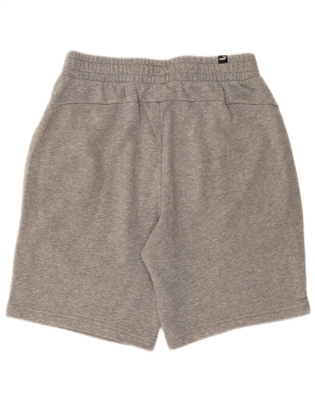 Pantalones cortos deportivos Puma para hombre de algodón gris medio