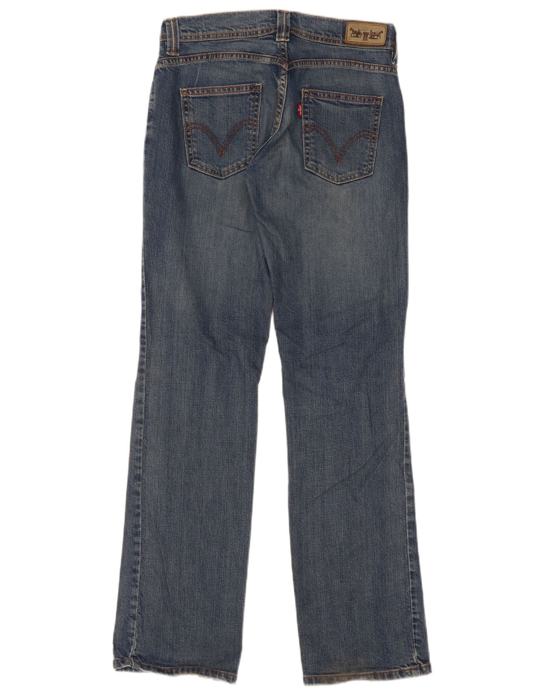 Vaqueros Levi's Mujer Rectos W28 L32 Algodón Azul