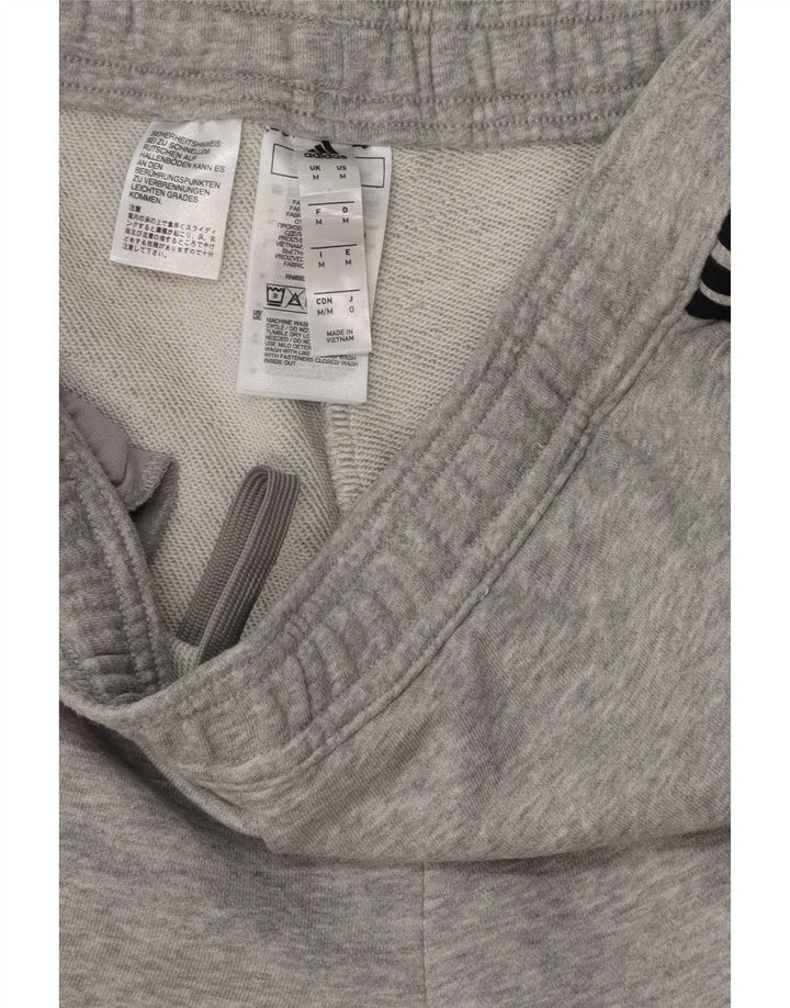 Pantalón De Chándal Adidas Hombre Gris Medio Algodón
