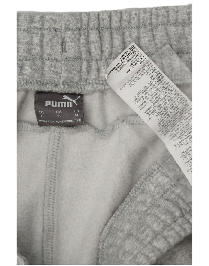 PUMA Pantalones de Chándal para Hombre Joggers XL Gris Algodón