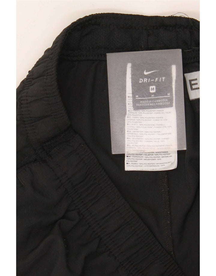 Pantalones cortos deportivos Nike Dri Fit para hombre Poliéster negro mediano
