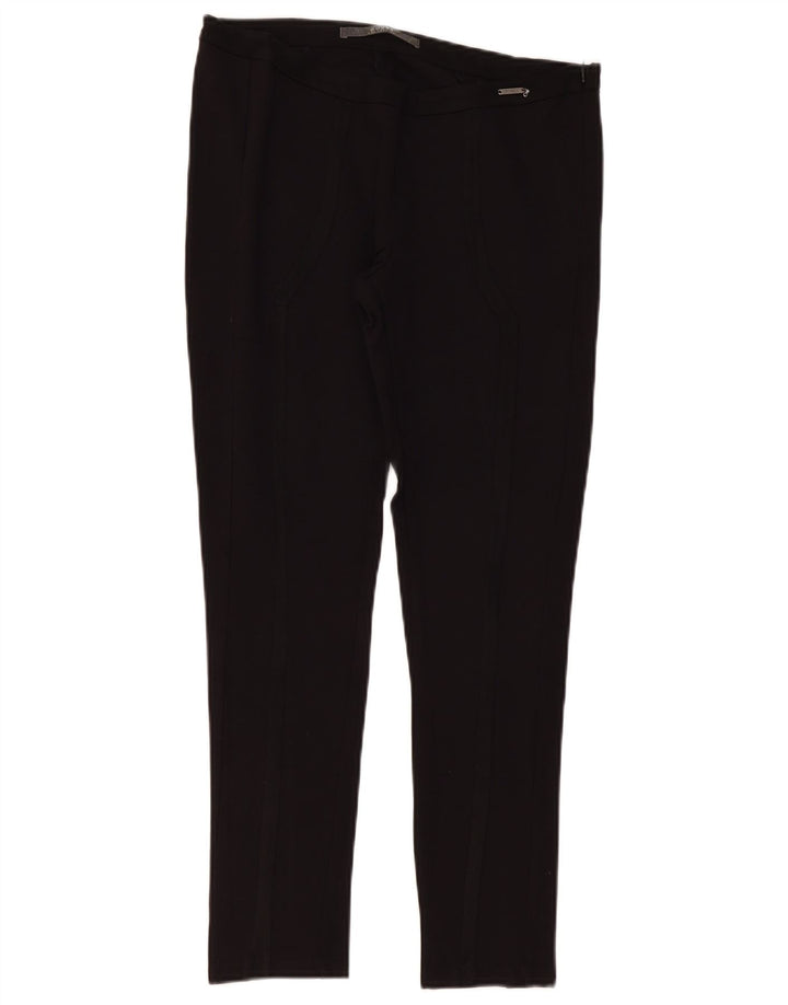 Guess Mujer Slim Casual Pantalones Grande W34 L27 Negro