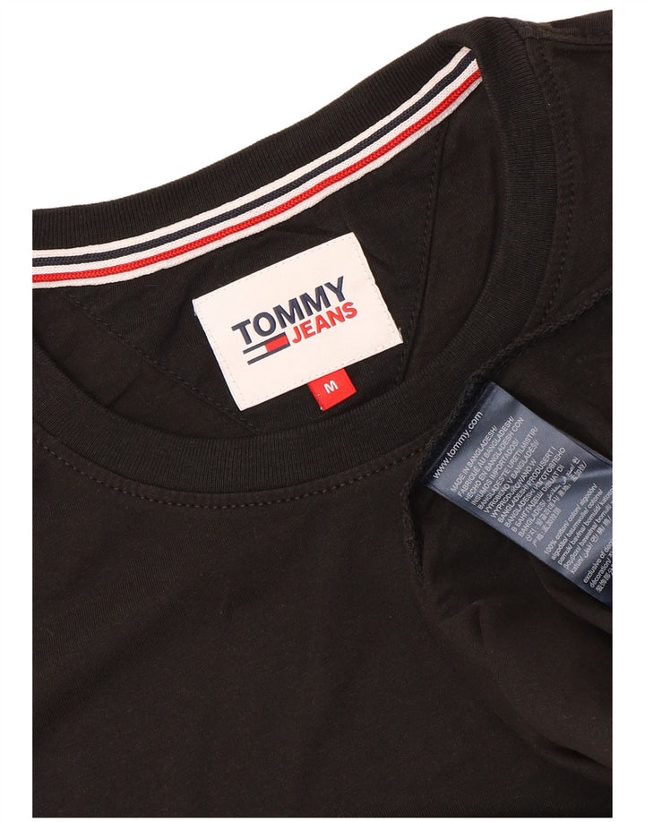 TOMMY HILFIGER Camiseta para hombre Top Medium Black Cotton