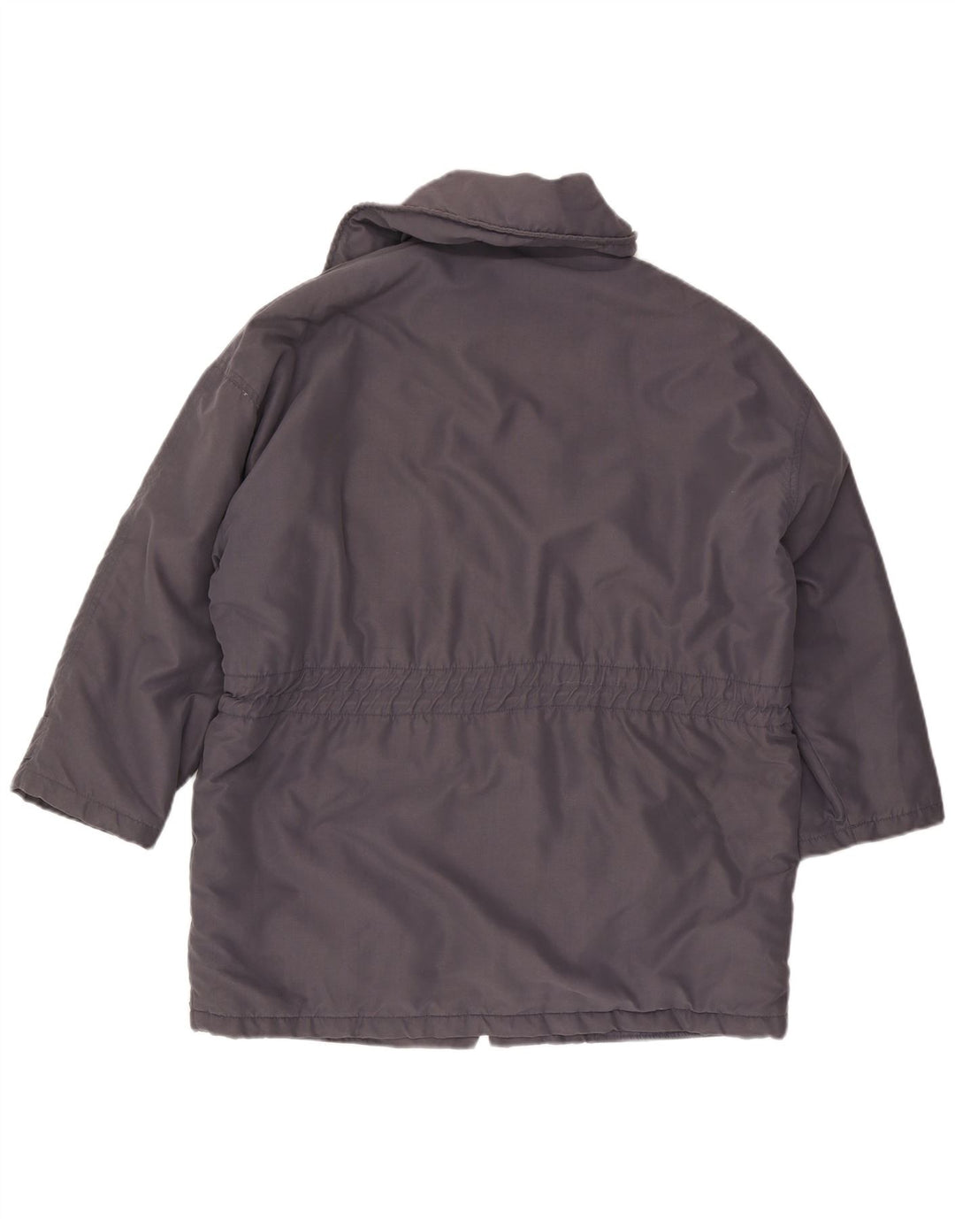 Vintage mujer chaqueta utilitaria Reino Unido 16 gris grande