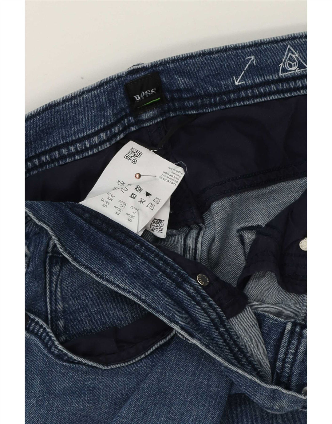 Vaqueros Hugo Boss Hombre Slim W36 L30 Algodón Azul