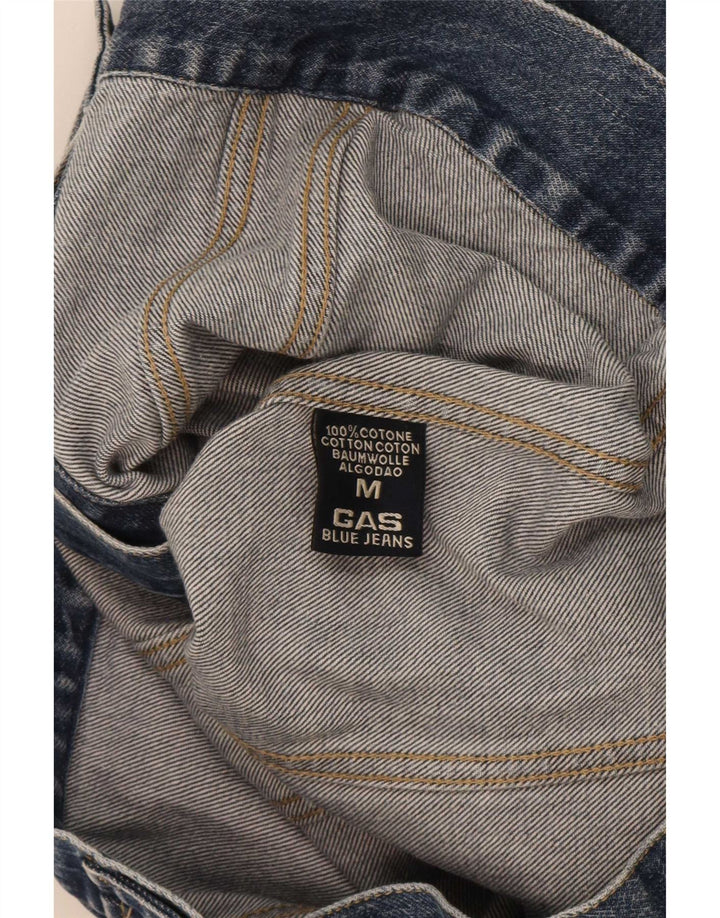 Chaqueta vaquera para hombre Gas UK 38 Algodón azul medio