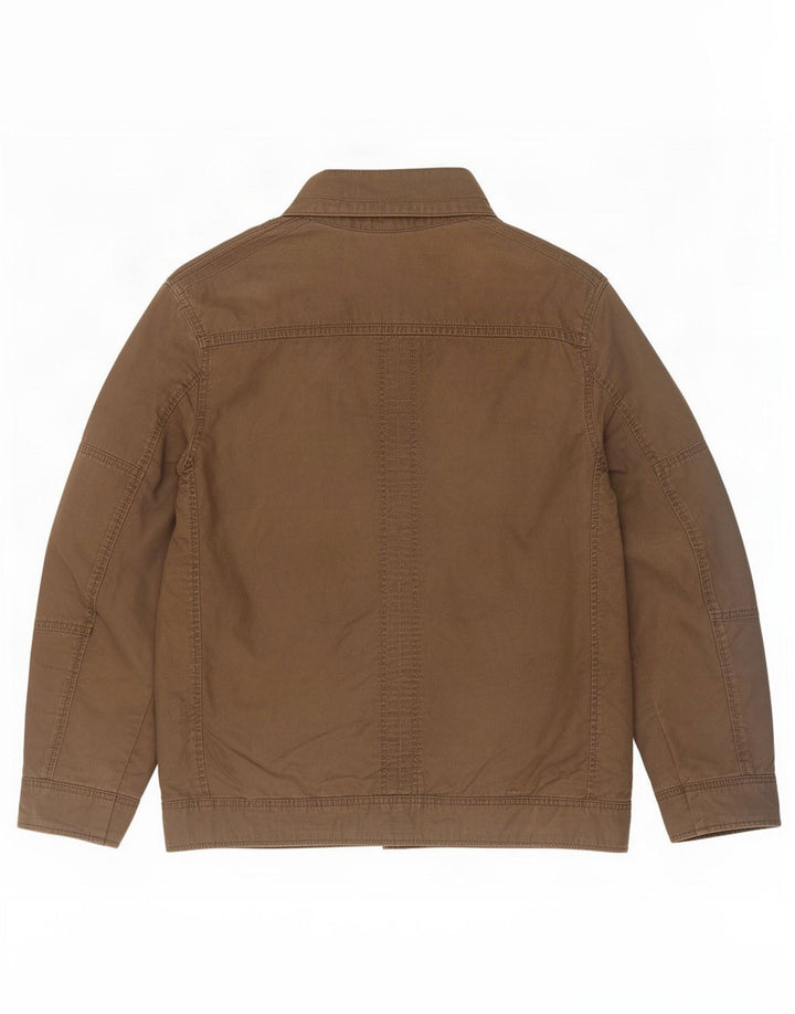 John Rocha Chaqueta utilitaria para hombre UK 38 Algodón caqui mediano