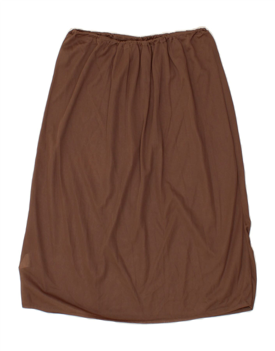 VINTAGE Womens A-Line Skirt W26 Small  Brown Polyamide Vintage Vintage and Second-Hand Vintage from Messina Hembry 