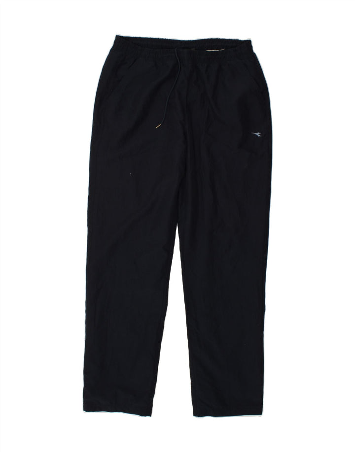 DIADORA Mens Tracksuit Trousers Large Navy Blue Polyester Vintage Diadora and Second-Hand Diadora from Messina Hembry 