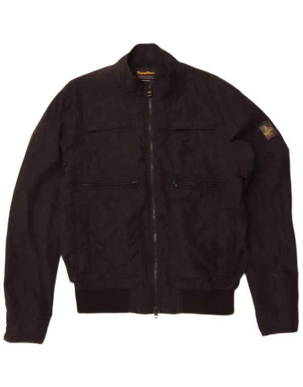 Refrigiwear Chaqueta Bomber para Mujer UK 40 XL Poliamida Negra