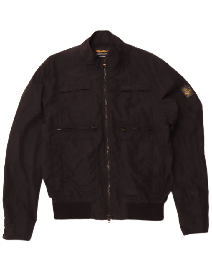 Refrigiwear Chaqueta Bomber para Mujer UK 40 XL Poliamida Negra