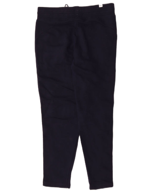 Puma Pantalones de chándal para mujer UK 10 Small W27 L28 Azul marino Colorblock