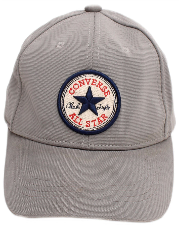 Converse - Gorra de béisbol gráfica para hombre, talla única, algodón gris
