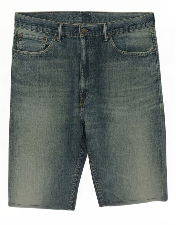 Levi's Mens 505 Shorts De Mezclilla Grande W36 Algodón Azul