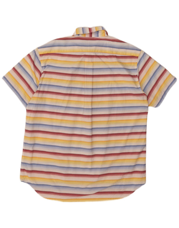 Marina Yachting Camisa Manga Corta Hombre Talla 43 Grande Multicolor Rayas