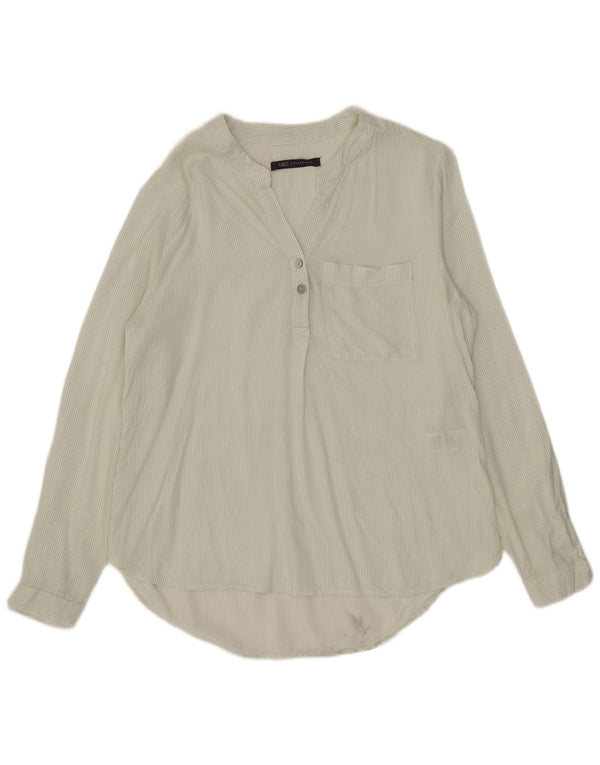 Marks & Spencer Camisa tipo jersey para mujer UK 6 XS Viscosa a rayas verdes