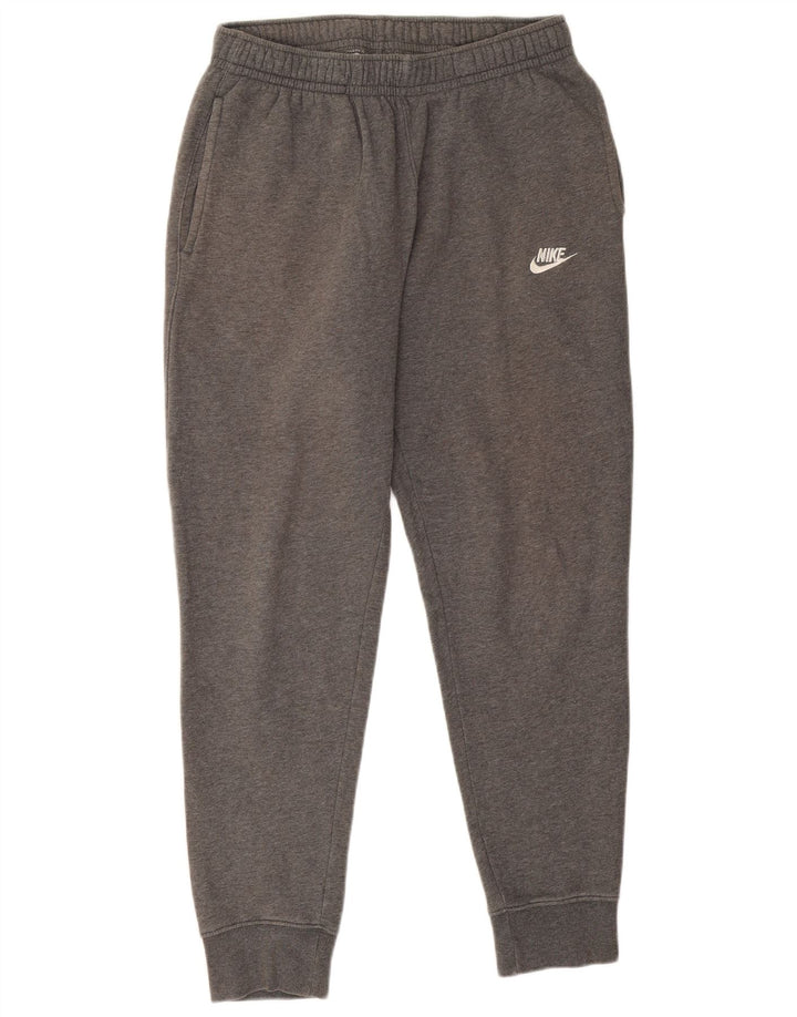Pantalones De Chándal Nike Hombre Joggers De Algodón Moteado Gris Medio