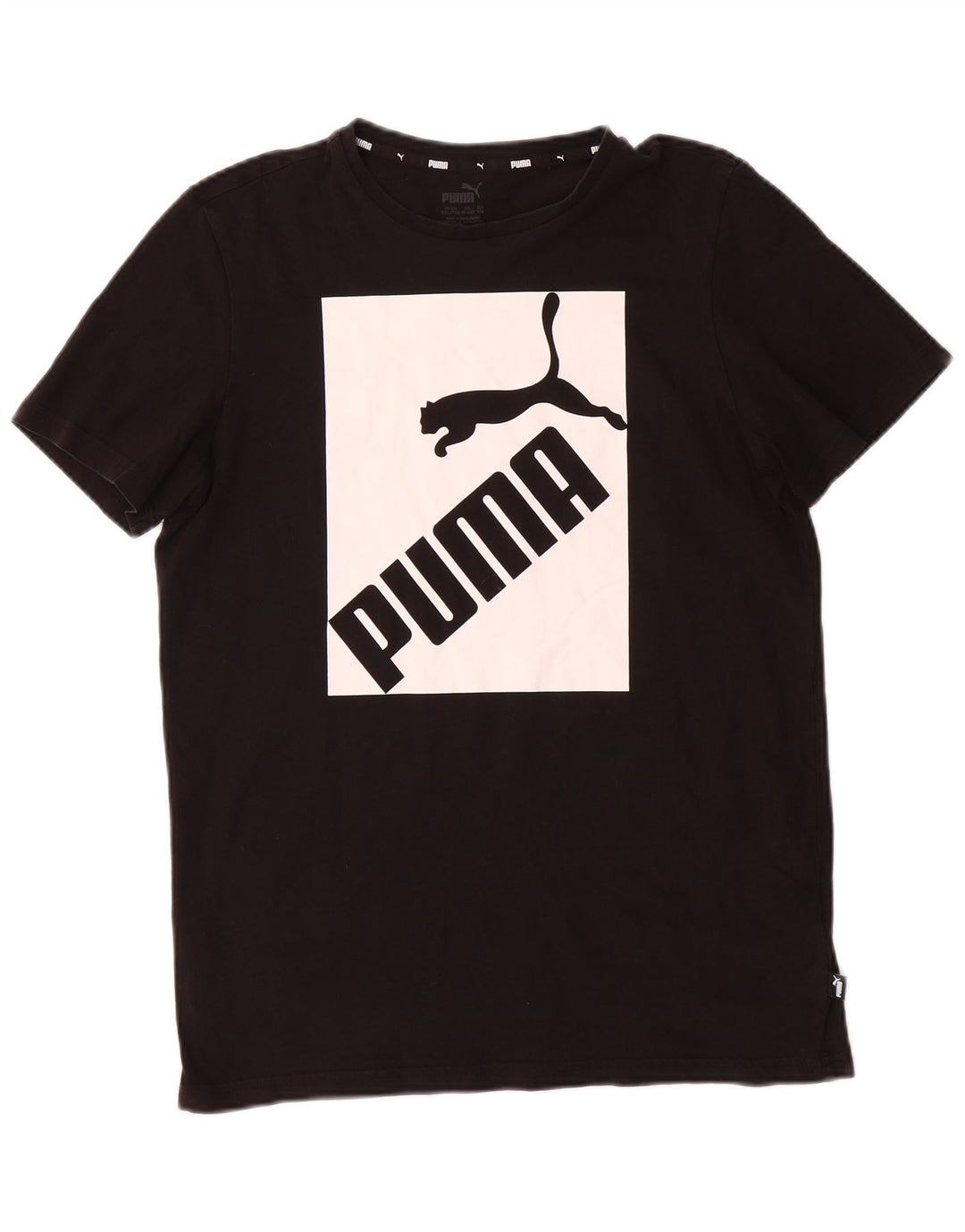 PUMA Camiseta gráfica para niño 15-16 años Negro