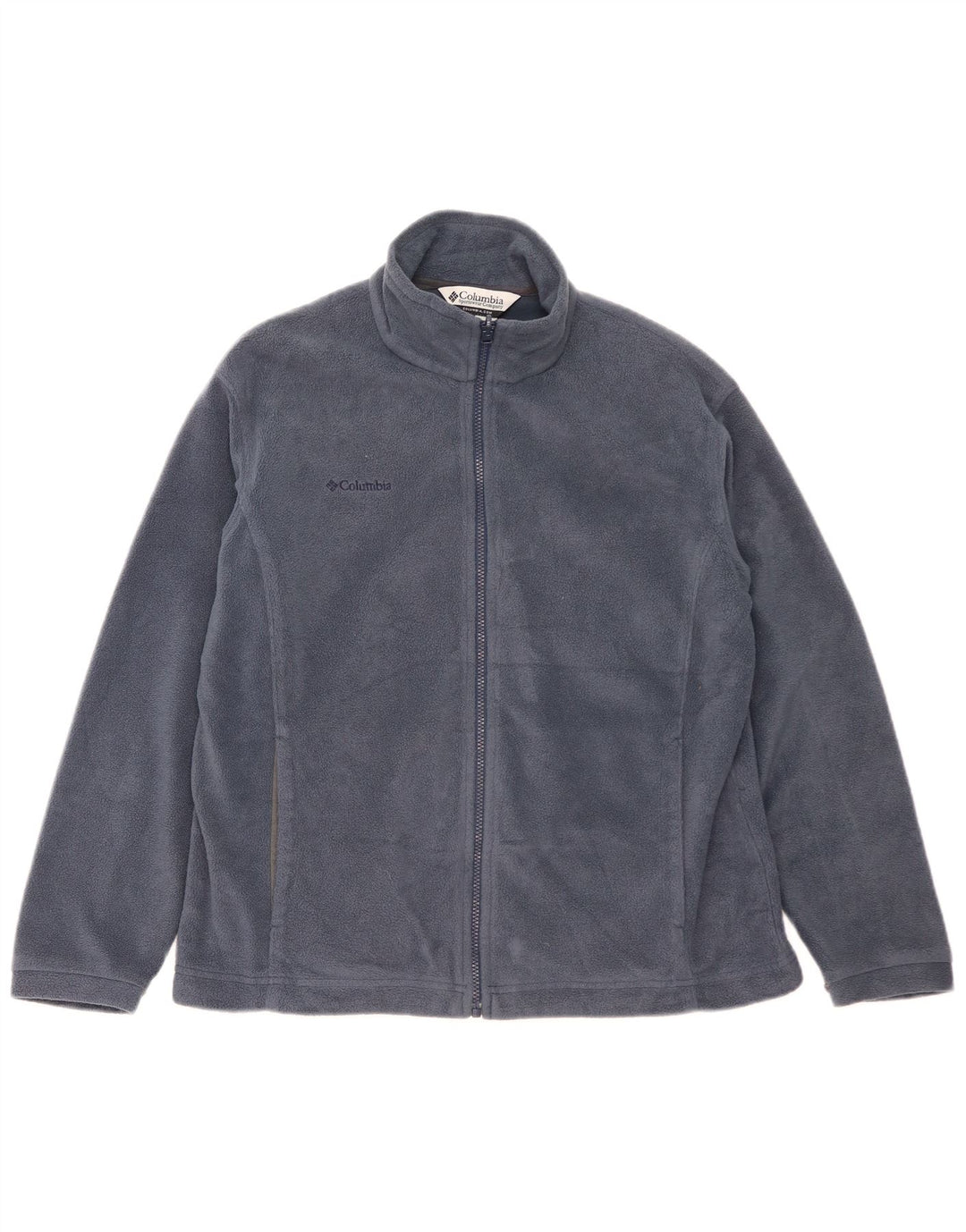 Columbia Chaqueta polar con forro para mujer UK 46 Grande Poliéster azul marino