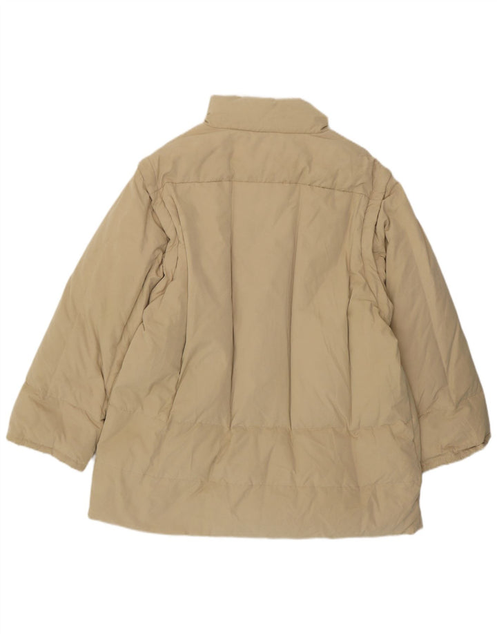 Trussardi Chaqueta Acolchada Hombre IT 50 Large Poliéster Beige