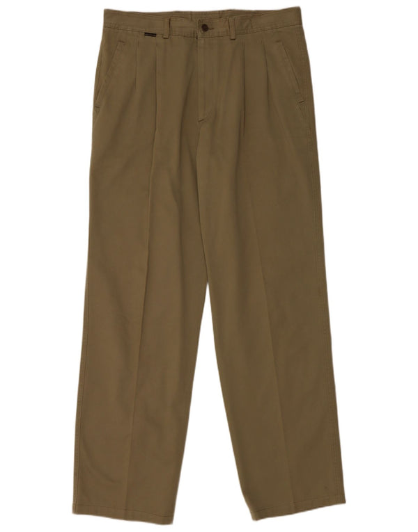 Paul & Shark Pantalones chinos rectos para hombre IT 52 XL W32 L32 Caqui