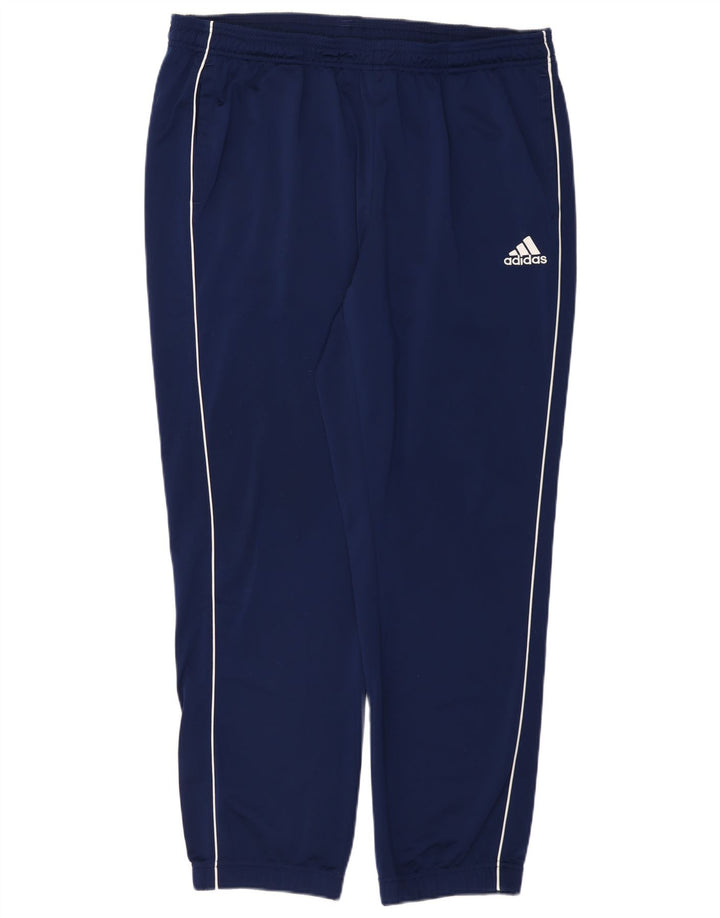 Adidas Pantalones de chándal para hombre Joggers 2XL Azul marino Poliéster