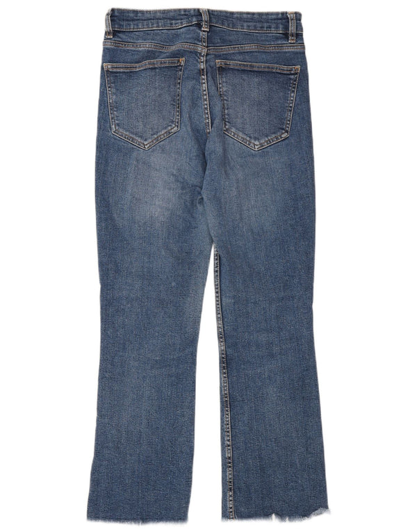Zara Womens Bootcut Jeans EU 38 Small W28 L26 Blue