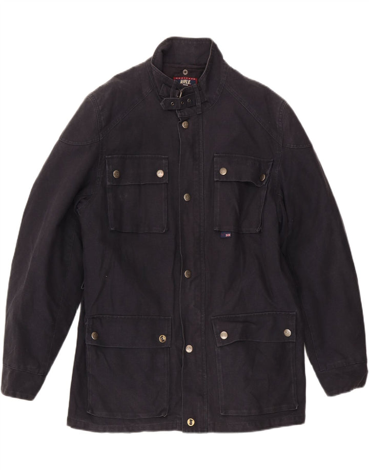 Rifle Chaqueta utilitaria Heritage para hombre UK 36 Small Azul marino