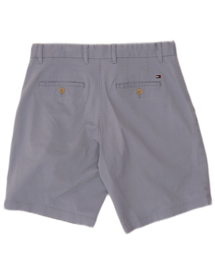 TOMMY HILFIGER Pantalones cortos chinos para hombre W31 Algodón azul medio