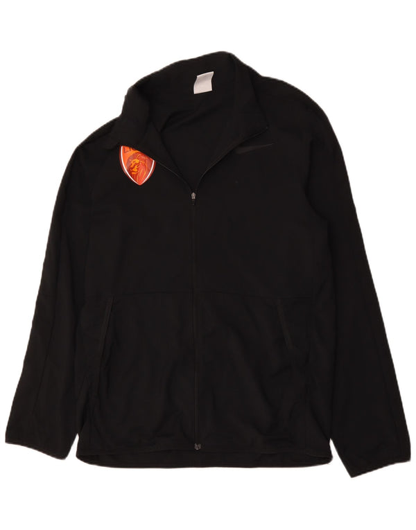 Nike Dri Fit Graphic Chándal Top Chaqueta para Hombre Pequeño Poliéster Negro