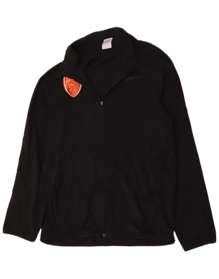 Nike Dri Fit Graphic Chándal Top Chaqueta para Hombre Pequeño Poliéster Negro
