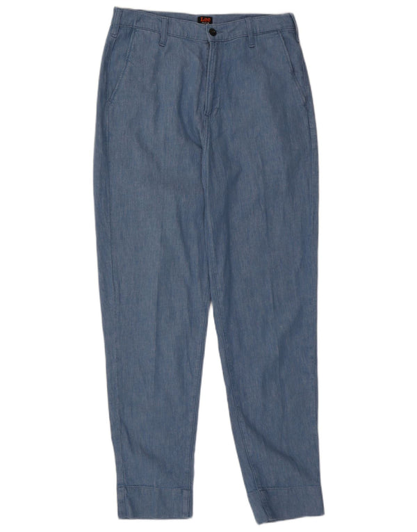 Pantalones chinos cónicos Lee para hombre W32 L29 Algodón azul