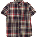 Camisa de manga corta para hombre de Mountain Warehouse con cuadros azules marino grandes