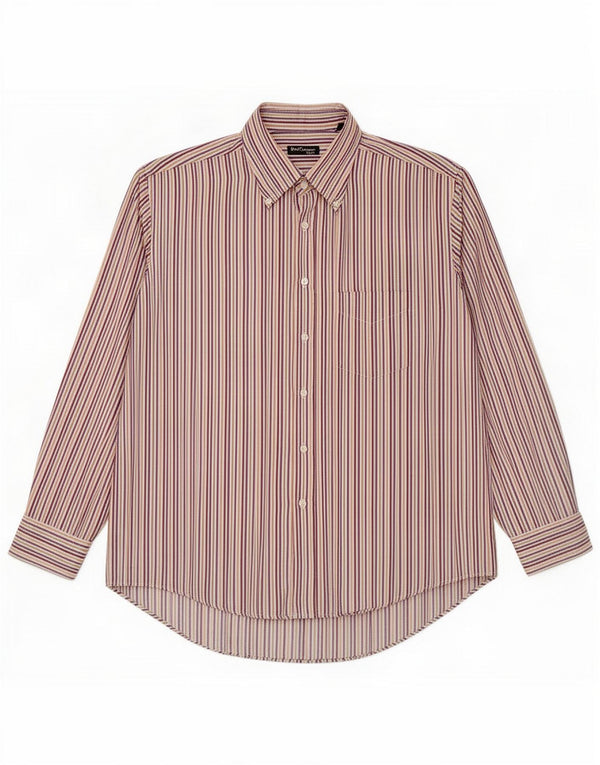 Camisa para hombre Best Company XL Algodón a rayas multicolor