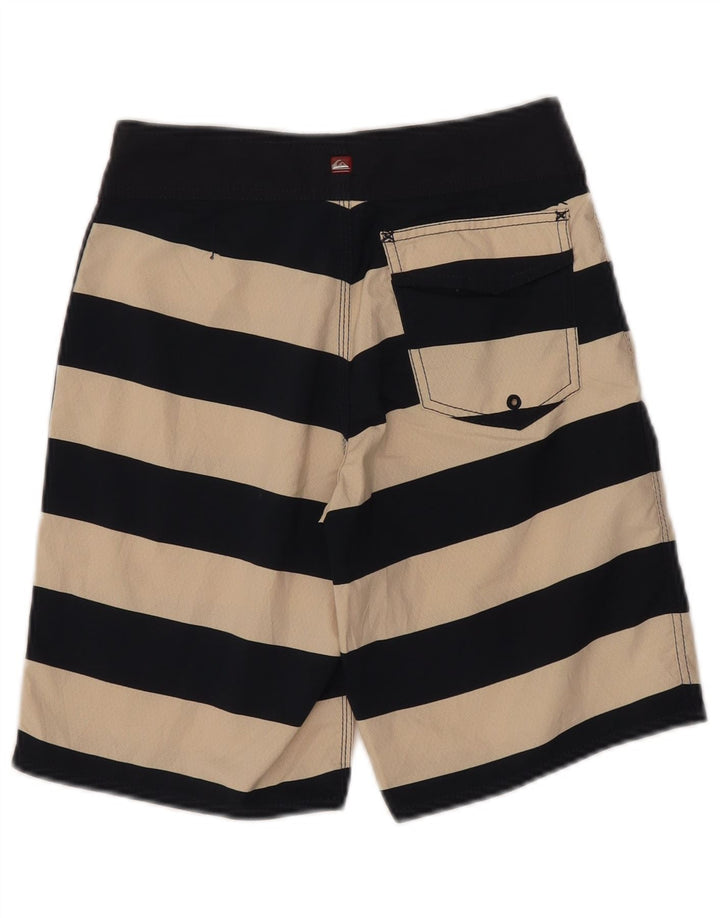 Quiksilver Bañador Corto Niño 9-10 Años Azul Marino Rayas Poliéster