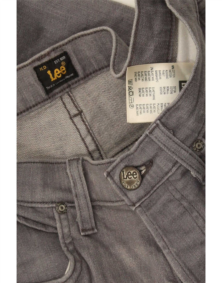 Lee Vaqueros Rectos Daren para Hombre W31 L32 Algodón Gris