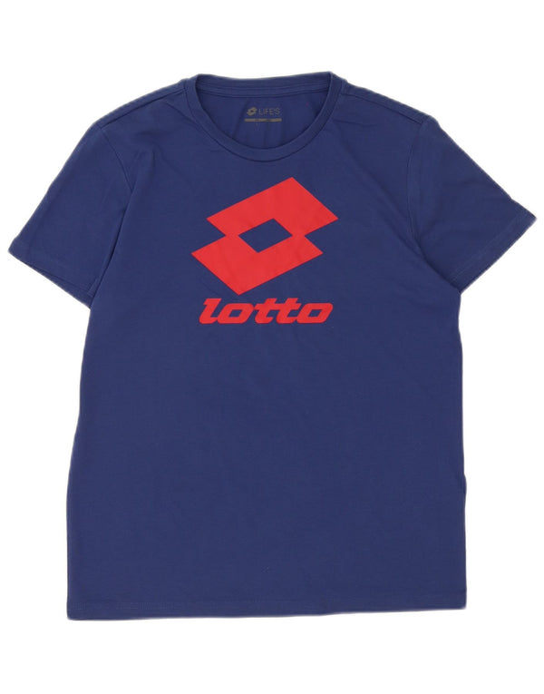 Lotto Life's Graphic Camiseta para niños 13-14 años Grande Azul