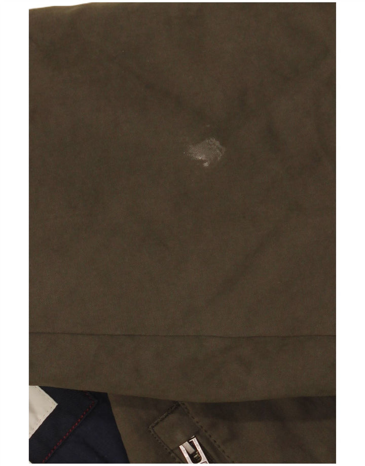 Jack Wills Chaqueta bomber para hombre UK 40 Large Caqui Poliamida