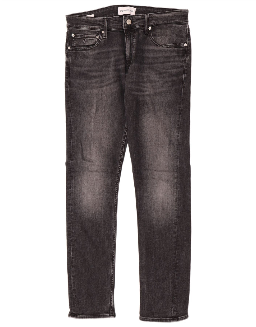 Calvin Klein Jeans ajustados para hombre W32 L32 Algodón gris