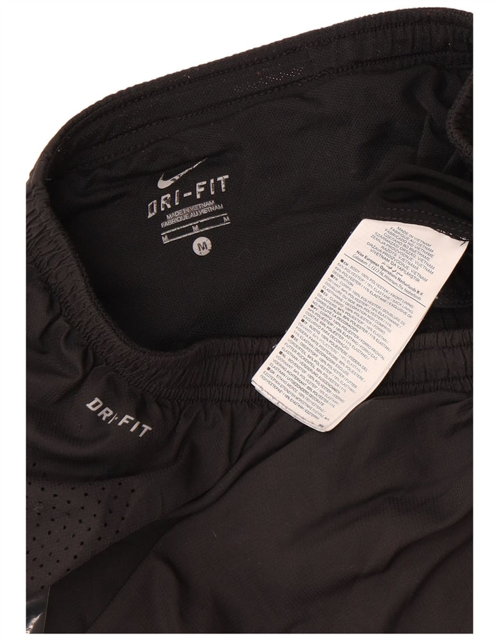 NIKE Pantalón corto deportivo Dri Fit para hombre Poliéster negro mediano