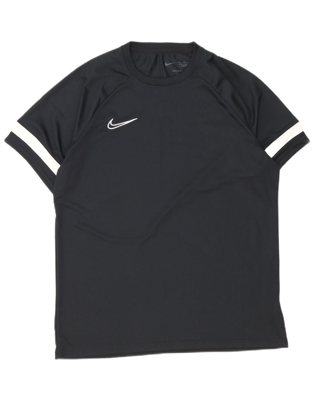 Nike Camiseta Dri Fit para hombre Top XL Negro Colorblock Poliéster