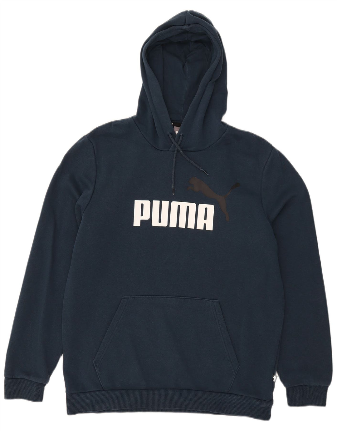Sudadera Con Capucha Gráfica Puma Azul Medio |