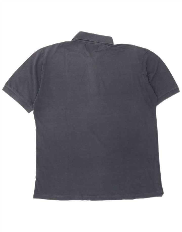 KAPPA Polo para hombre grande azul marino algodón