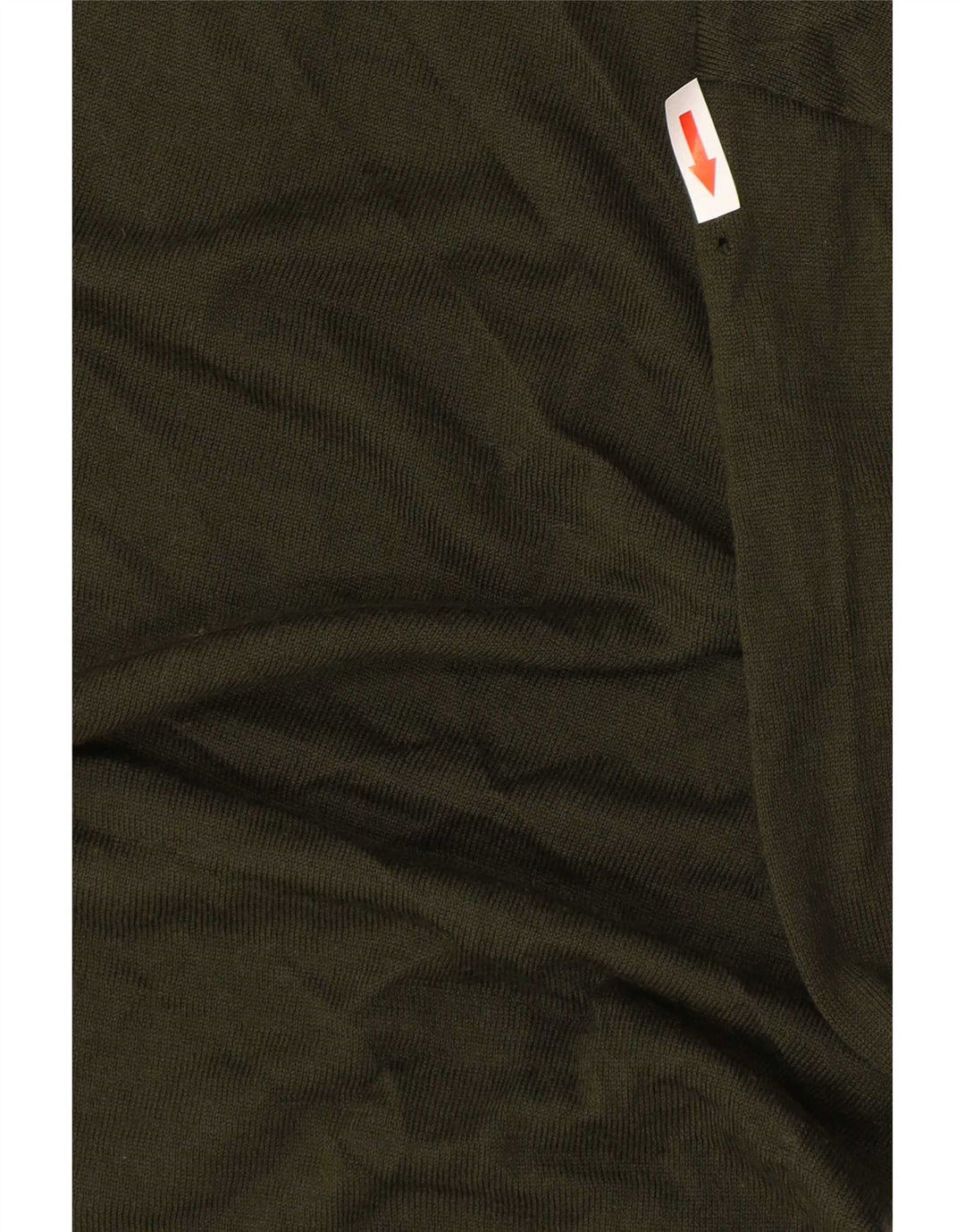 Jersey Reiss Hombre Con Cremallera Y Cuello En Acrílico Verde Grande