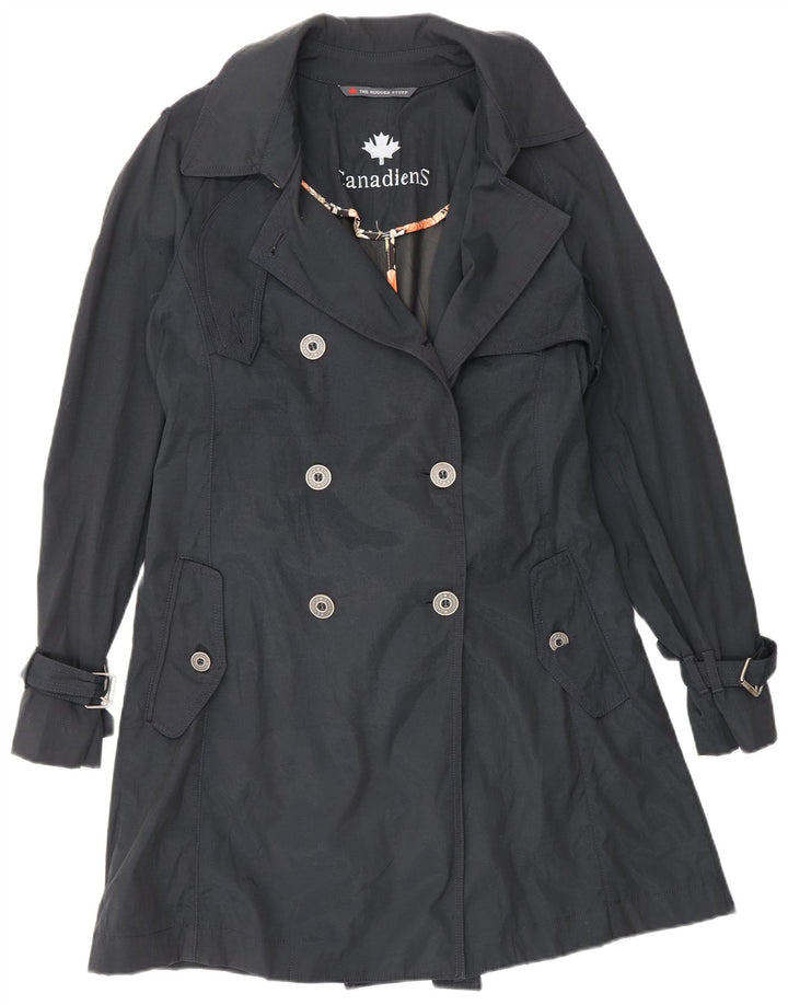 Gabardina Canadiens para mujer IT 44 Nylon azul marino mediano
